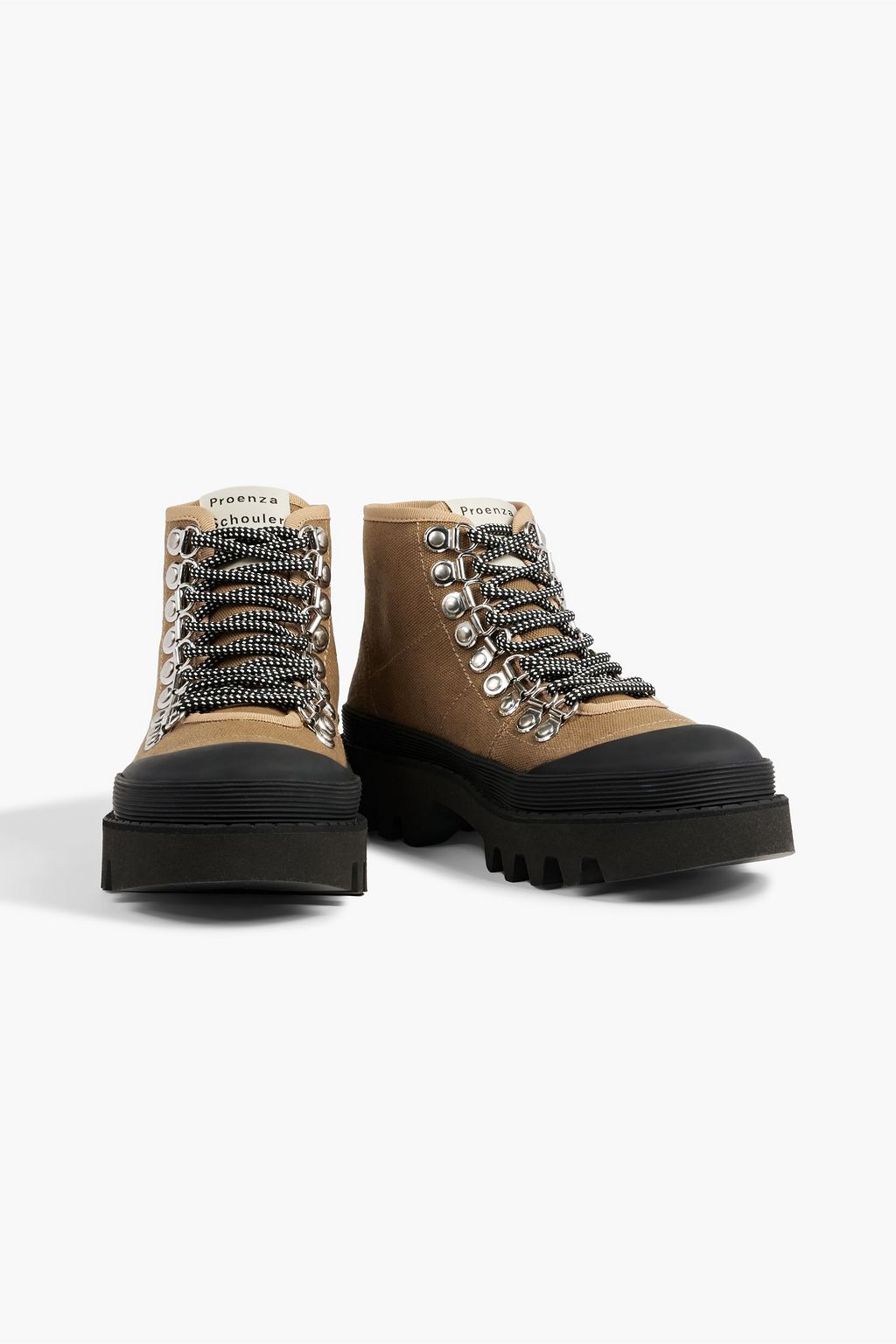 PROENZA SCHOULER Canvas hiking boots