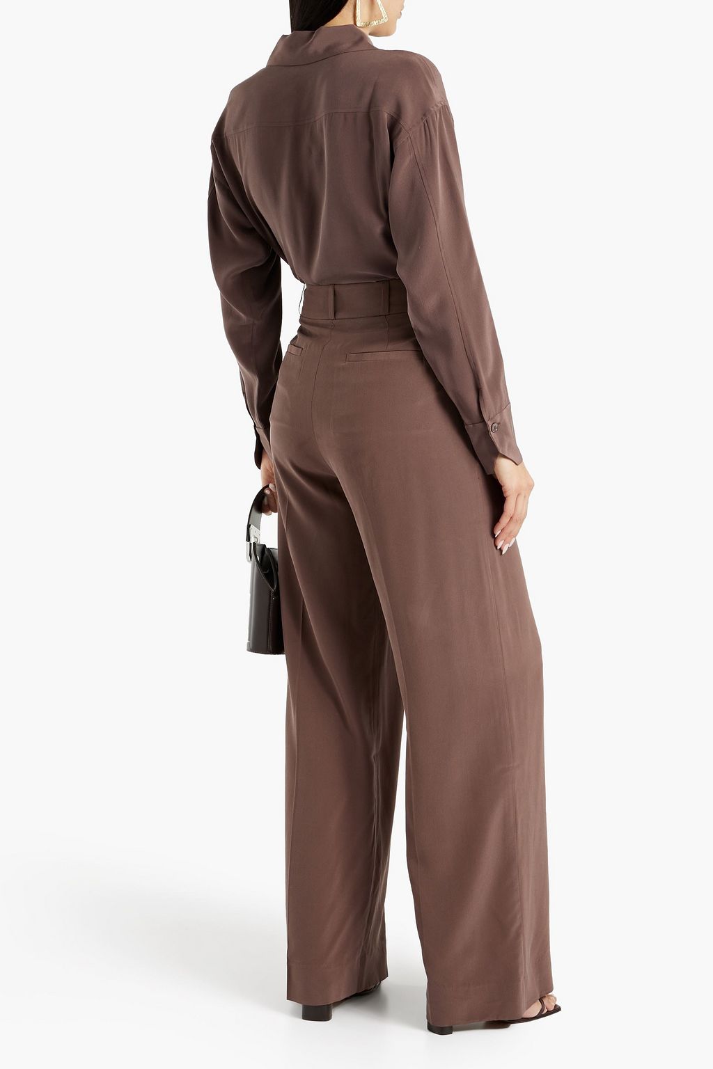 EQUIPMENT Mari washedsilk shirt THE