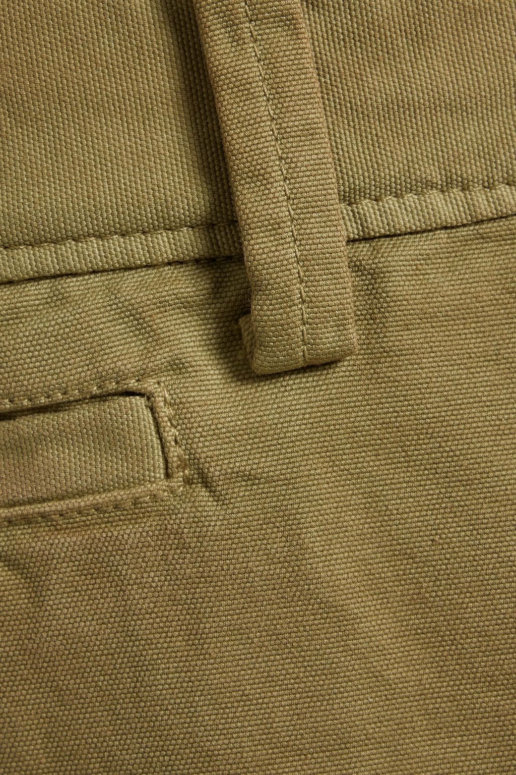 ISABEL MARANT شورت من الكانفاس القطني