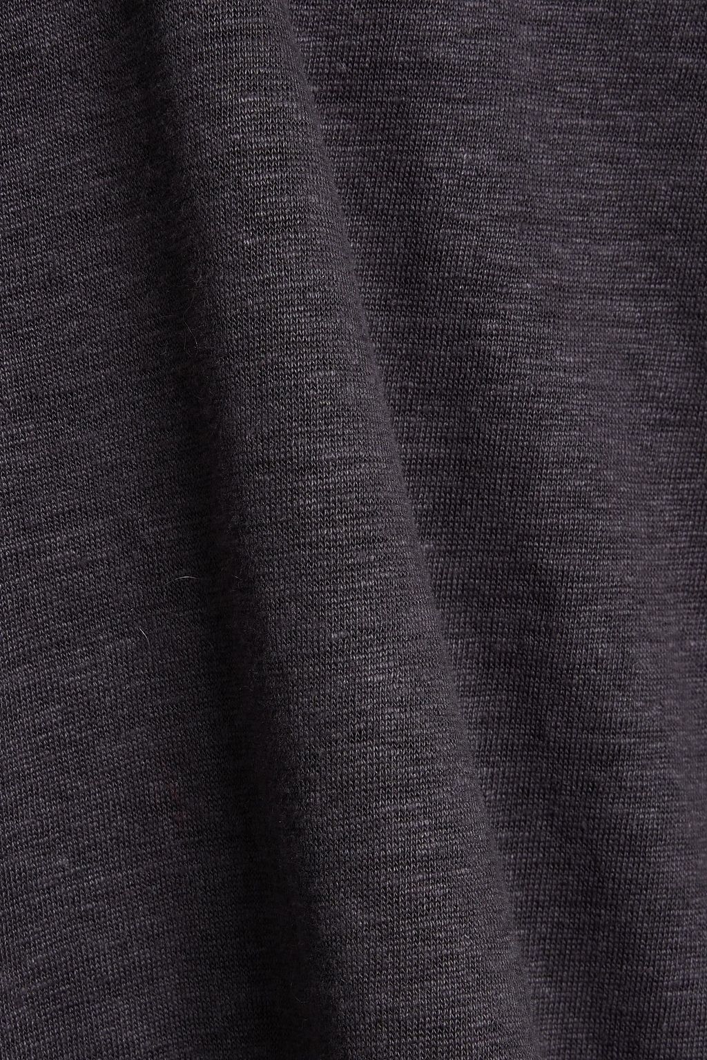 ISABEL MARANT Slim-fit slub linen-jersey T-shirt