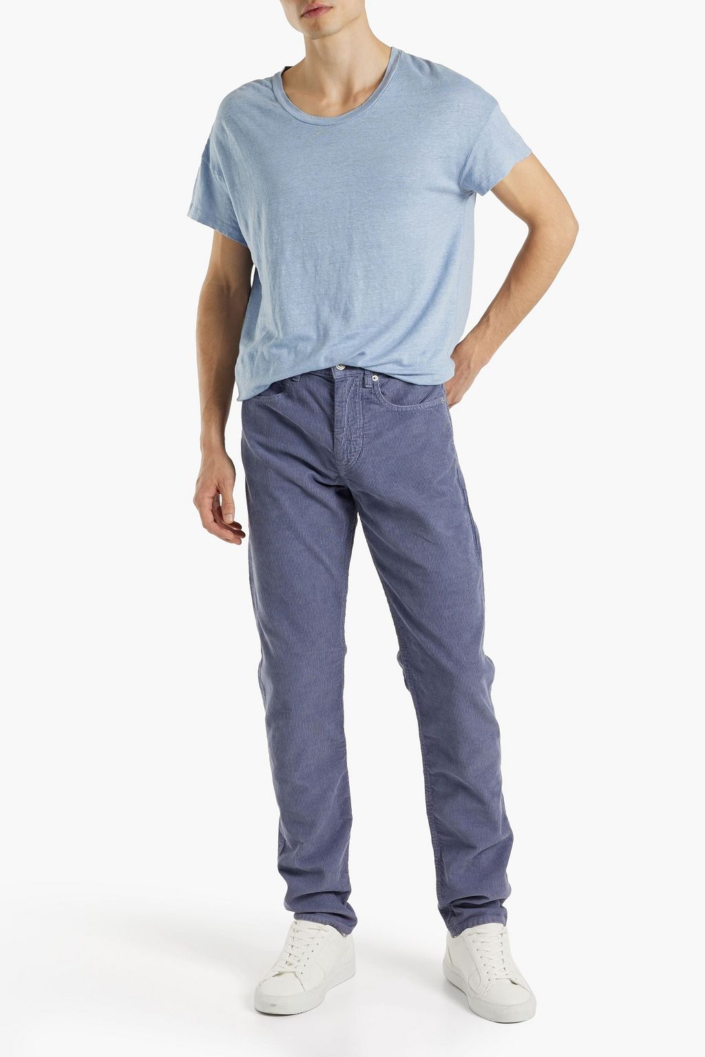 ISABEL MARANT Karnaby linen-jersey T-shirt
