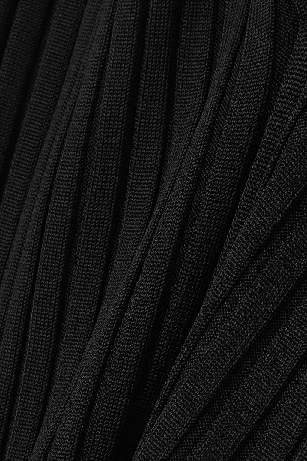 GALVAN  LONDON Rhea ribbed-knit camisole