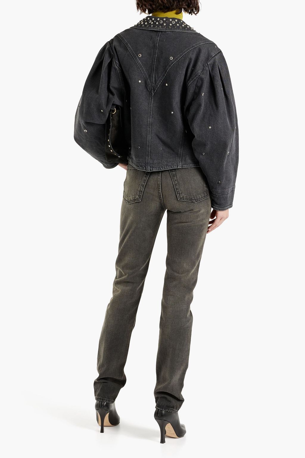 ISABEL MARANT Studded denim jacket