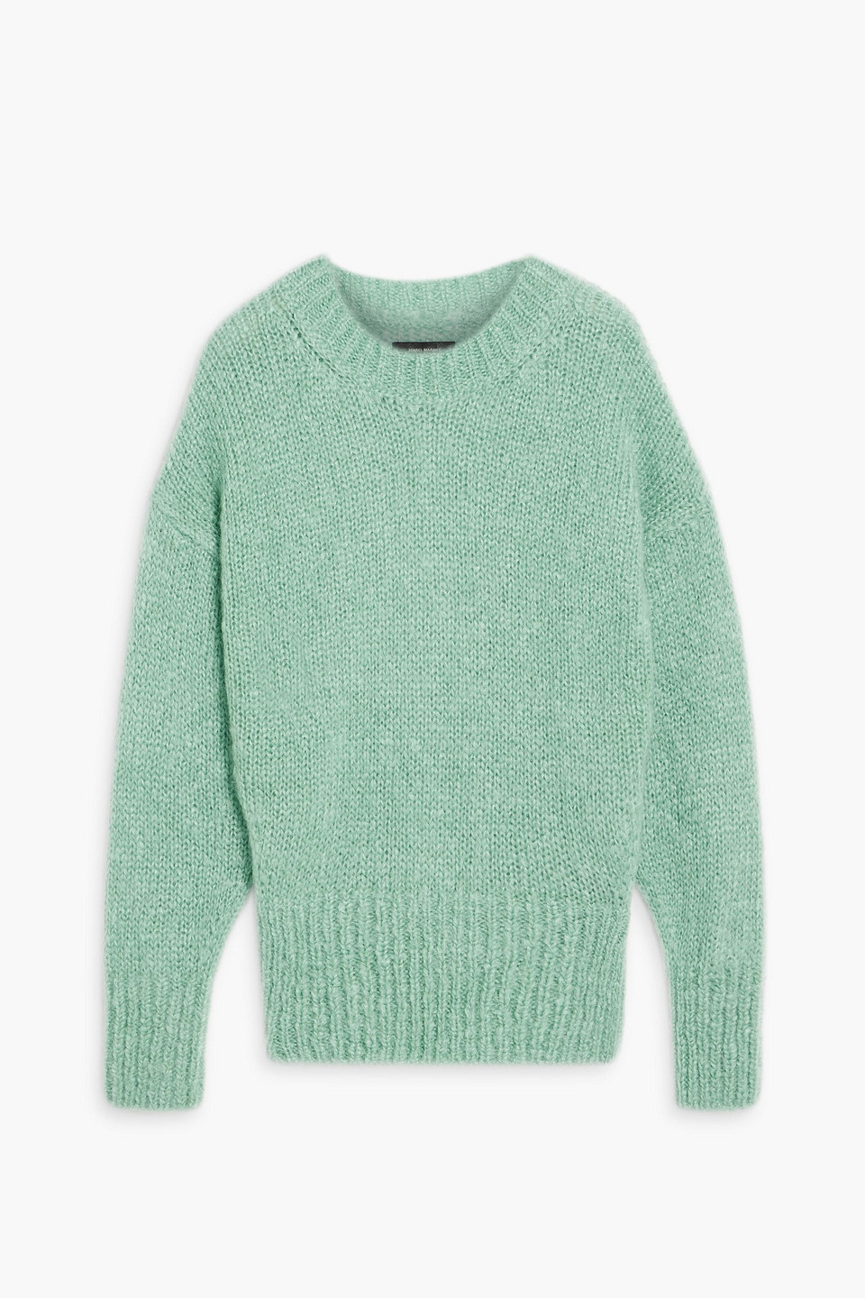 Isabel Marant Estelle Mohair-blend Sweater In Mint