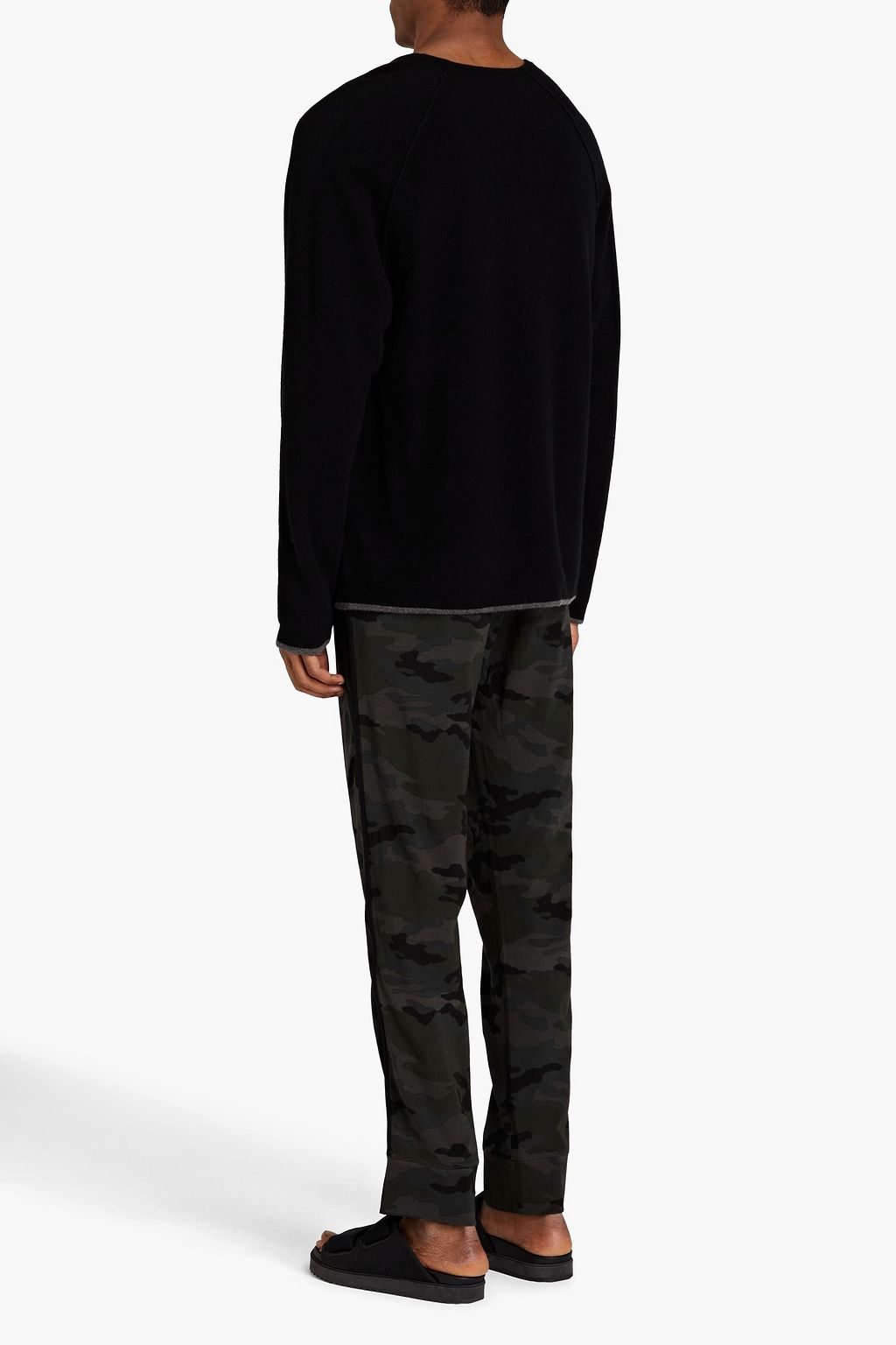 JAMES PERSE Brushed cashmere sweater