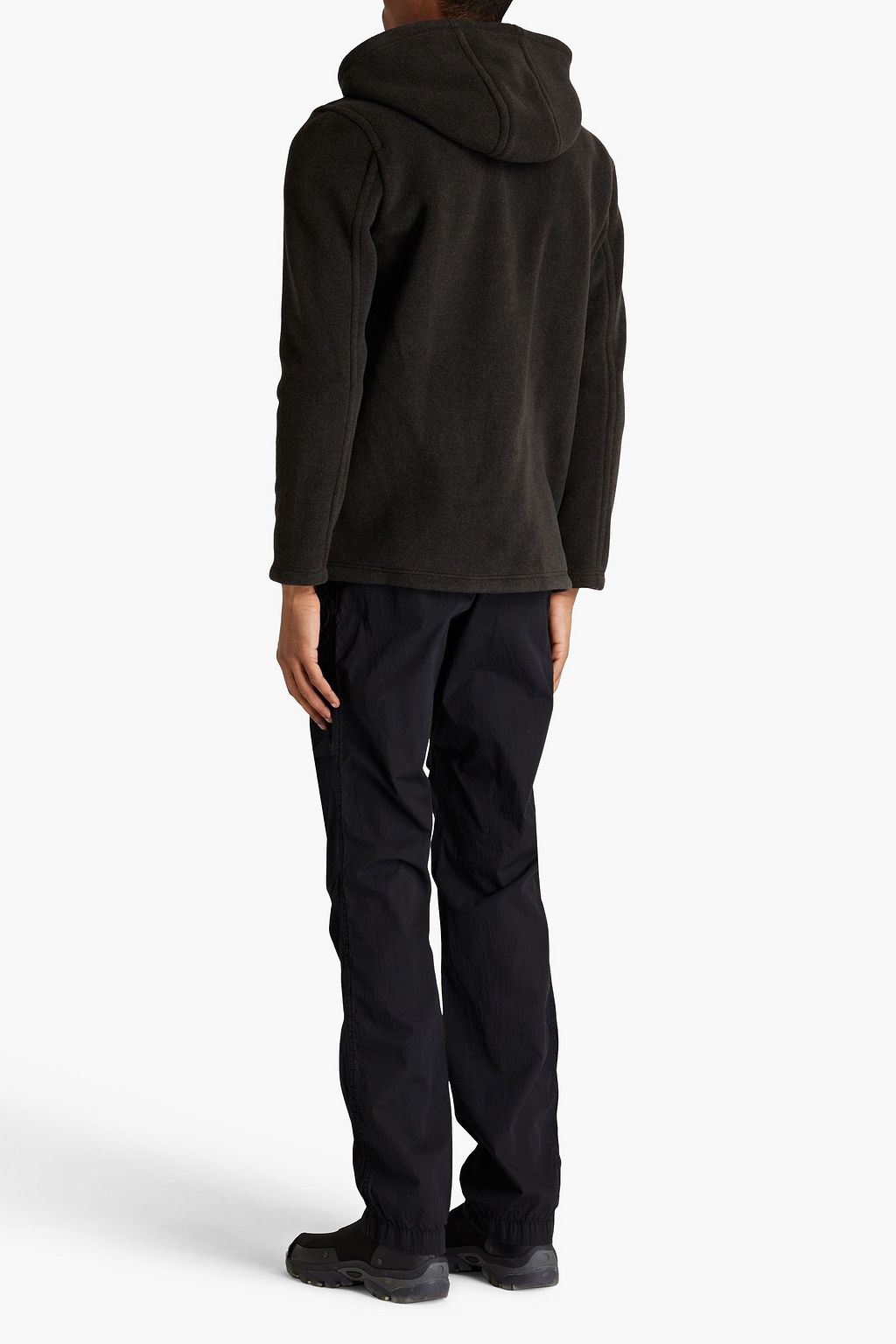 JAMES PERSE Fleece hooded coat