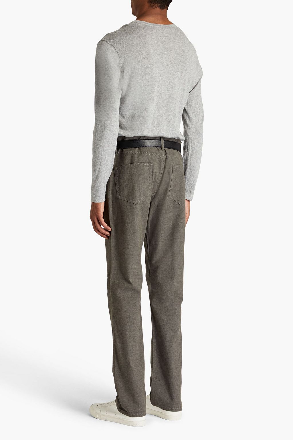 JAMES PERSE Mélange cotton sweater