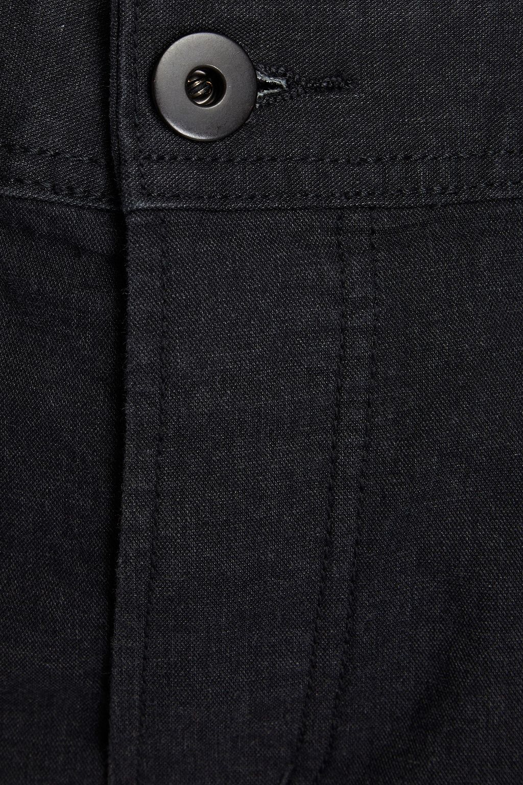JAMES PERSE Slim-fit mélange stretch-cotton twill pants