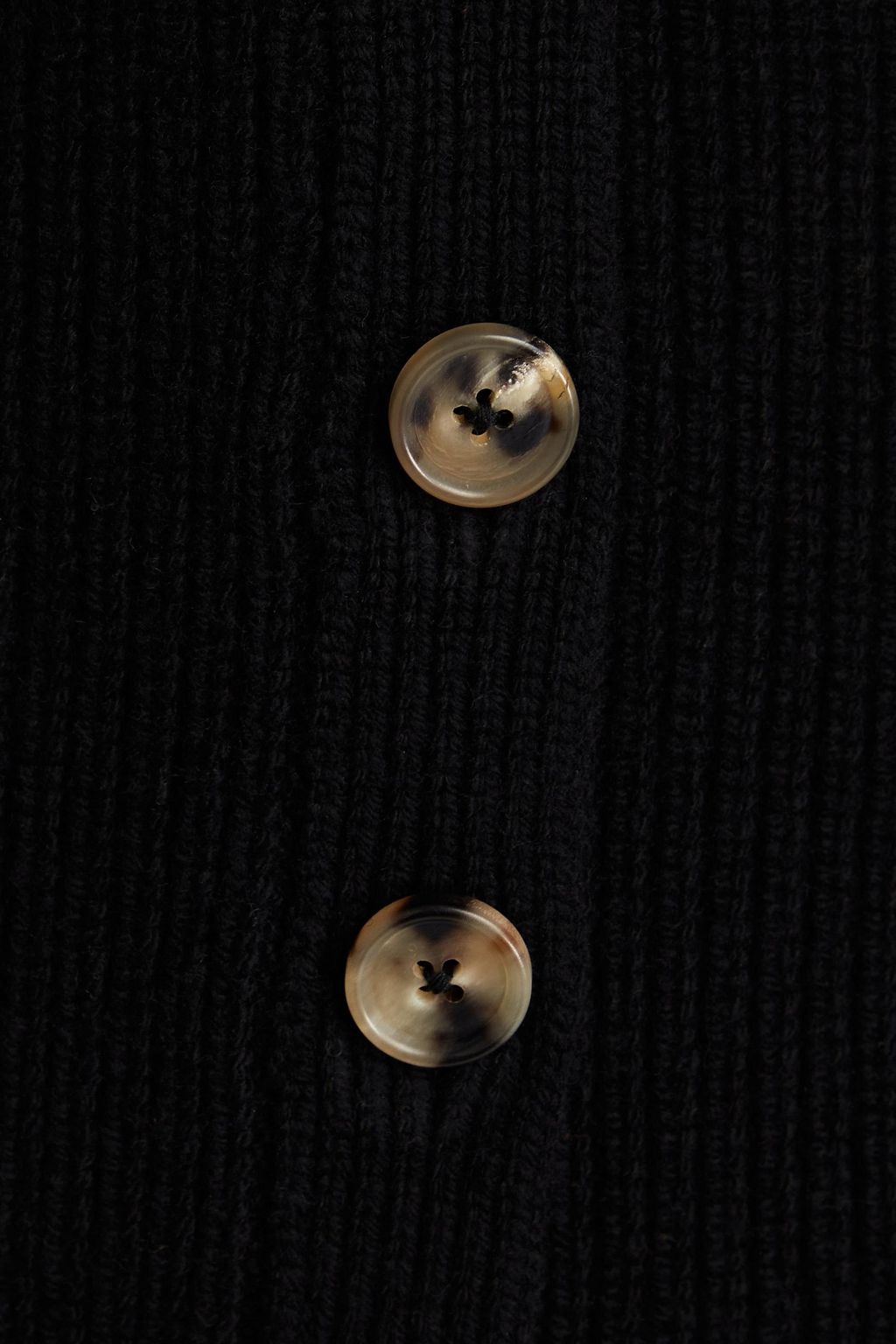 GALVAN  LONDON Dione Cardigan aus einer gerippten Wollmischung
