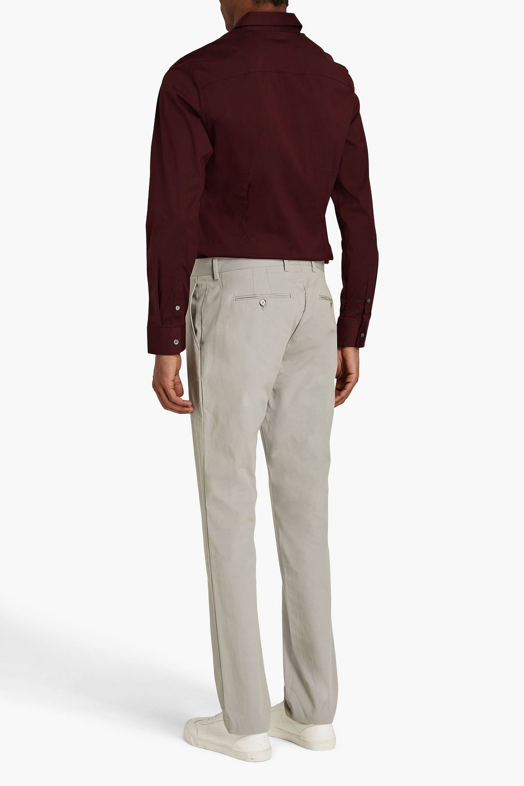 JAMES PERSE Cotton-blend twill pants