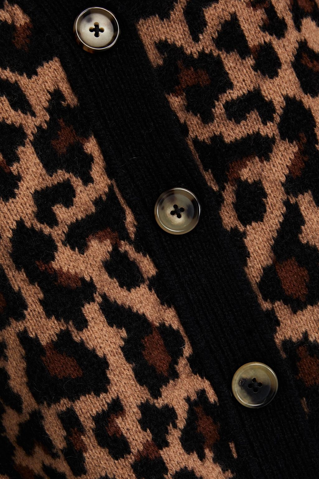 GALVAN  LONDON Theia jacquard-knit wool-blend cardigan