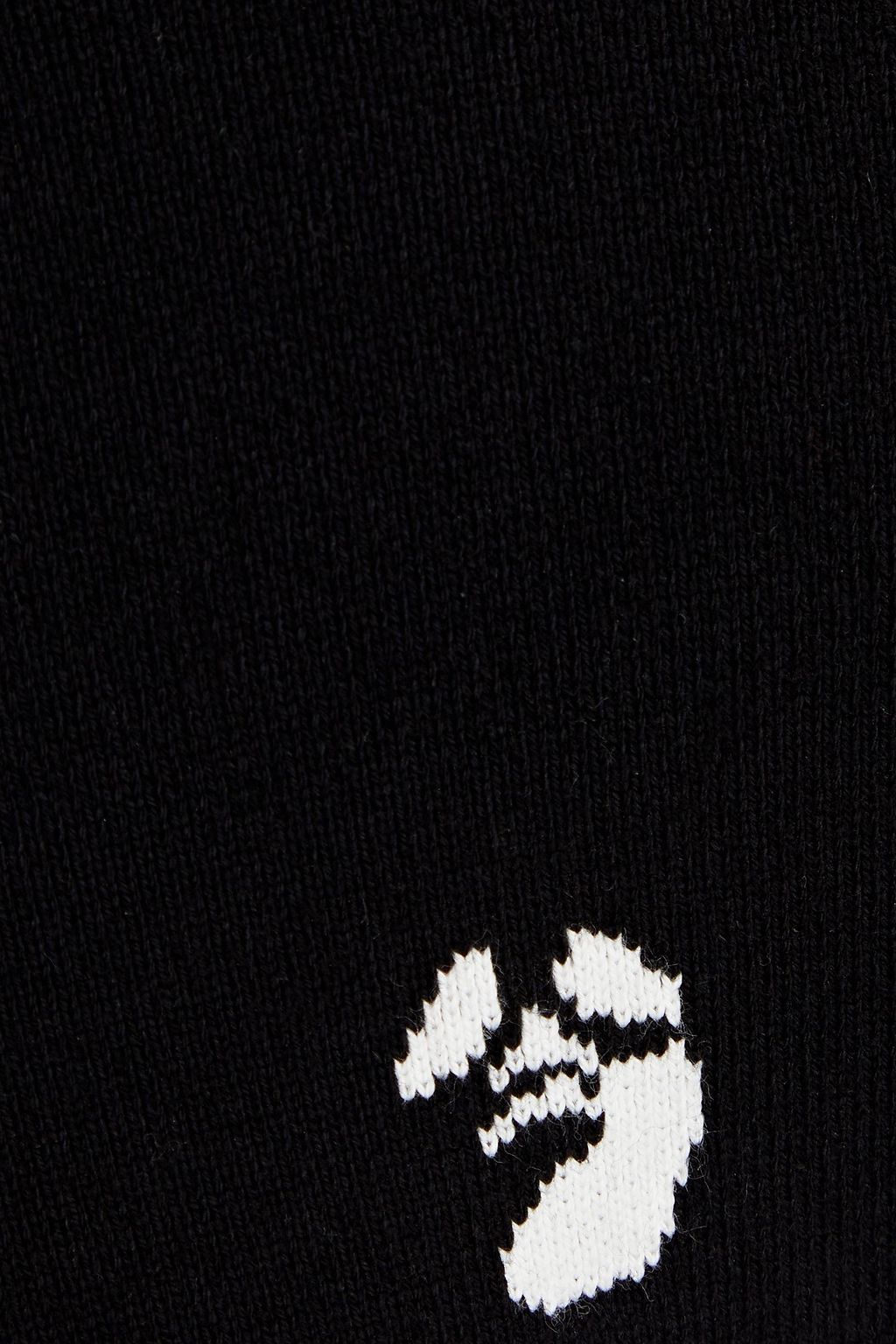 OFF-WHITE™ Jacquard-knit cotton-blend bra top