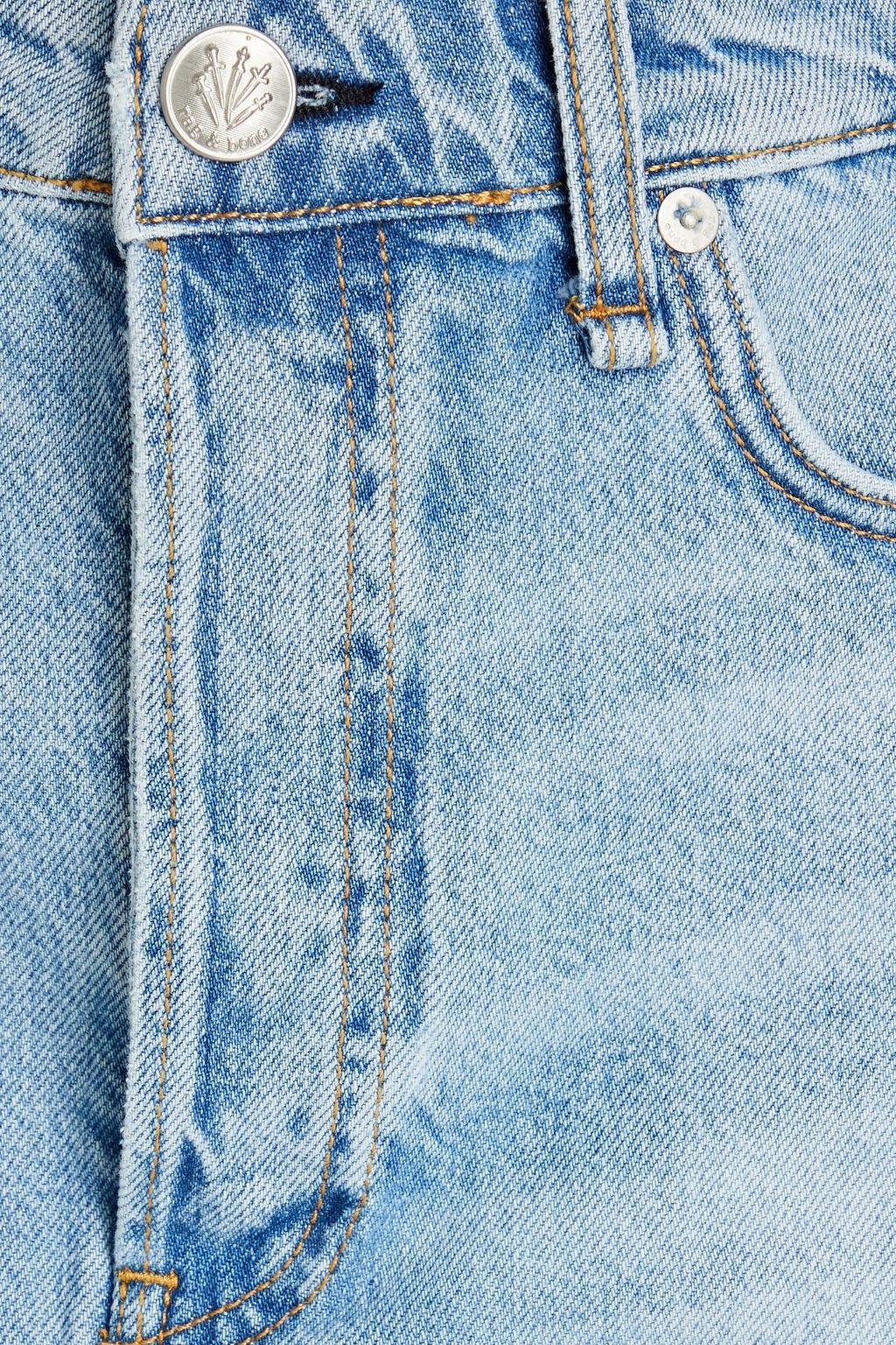 RAG & BONE تنورة قصيرة من الجينز