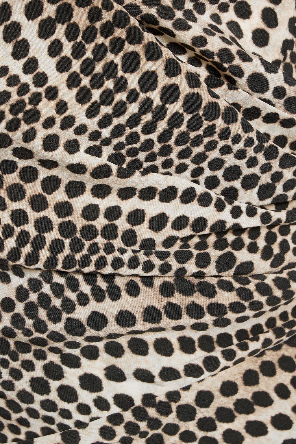 ISABEL MARANT Inotilia wrap-effect printed silk-blend crepe de chine mini dress
