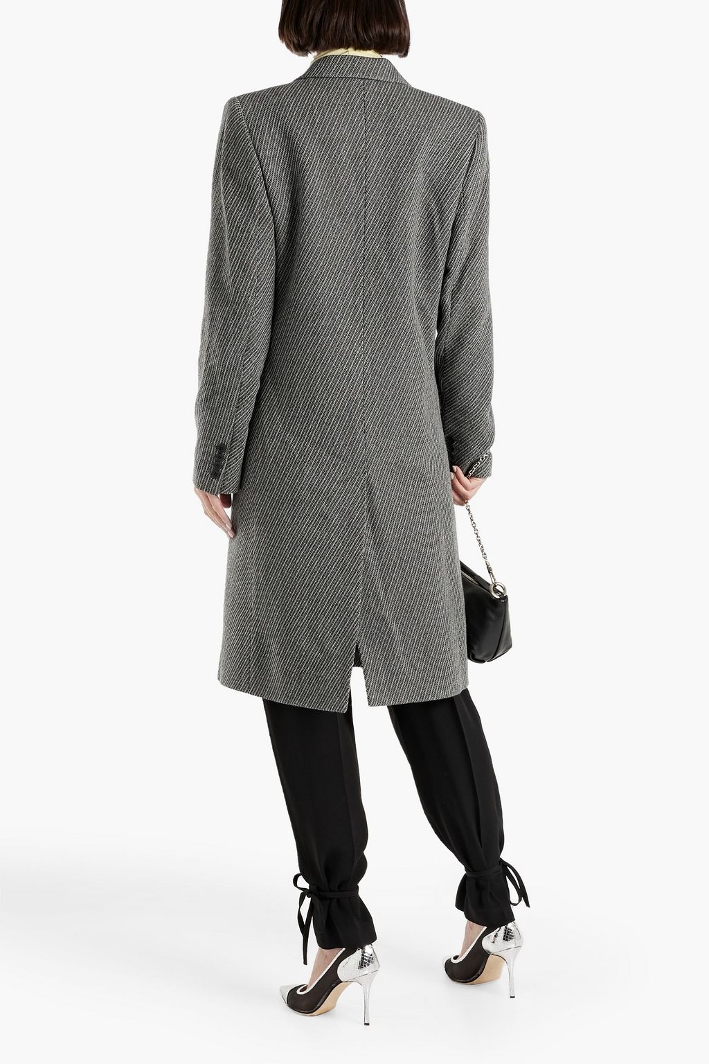ISABEL MARANT Harry double-breasted striped wool coat