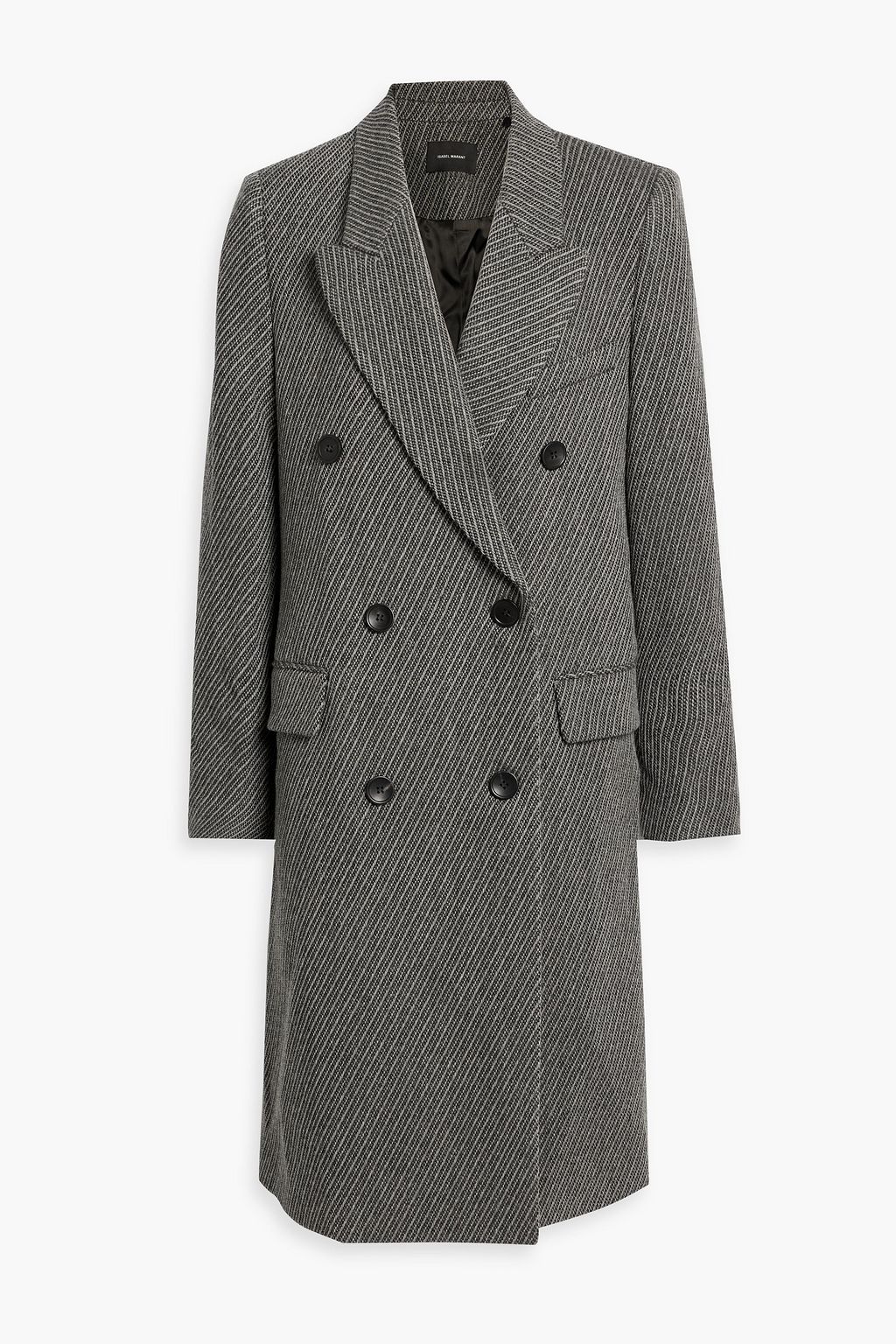 ISABEL MARANT Harry double-breasted wool coat | Sale up off THE OUTNET