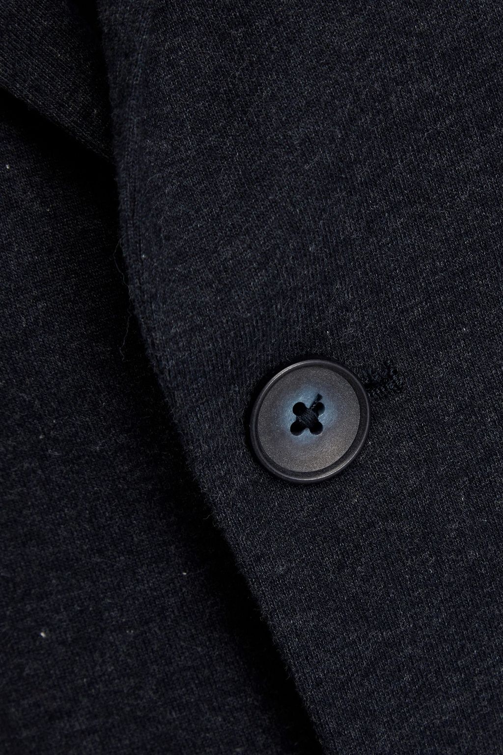 JAMES PERSE Mélange cotton-jersey blazer