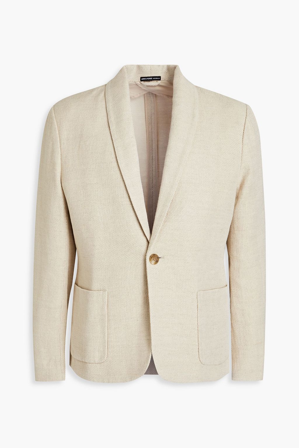 JAMES PERSE Cotton and linen-blend twill blazer | THE OUTNET