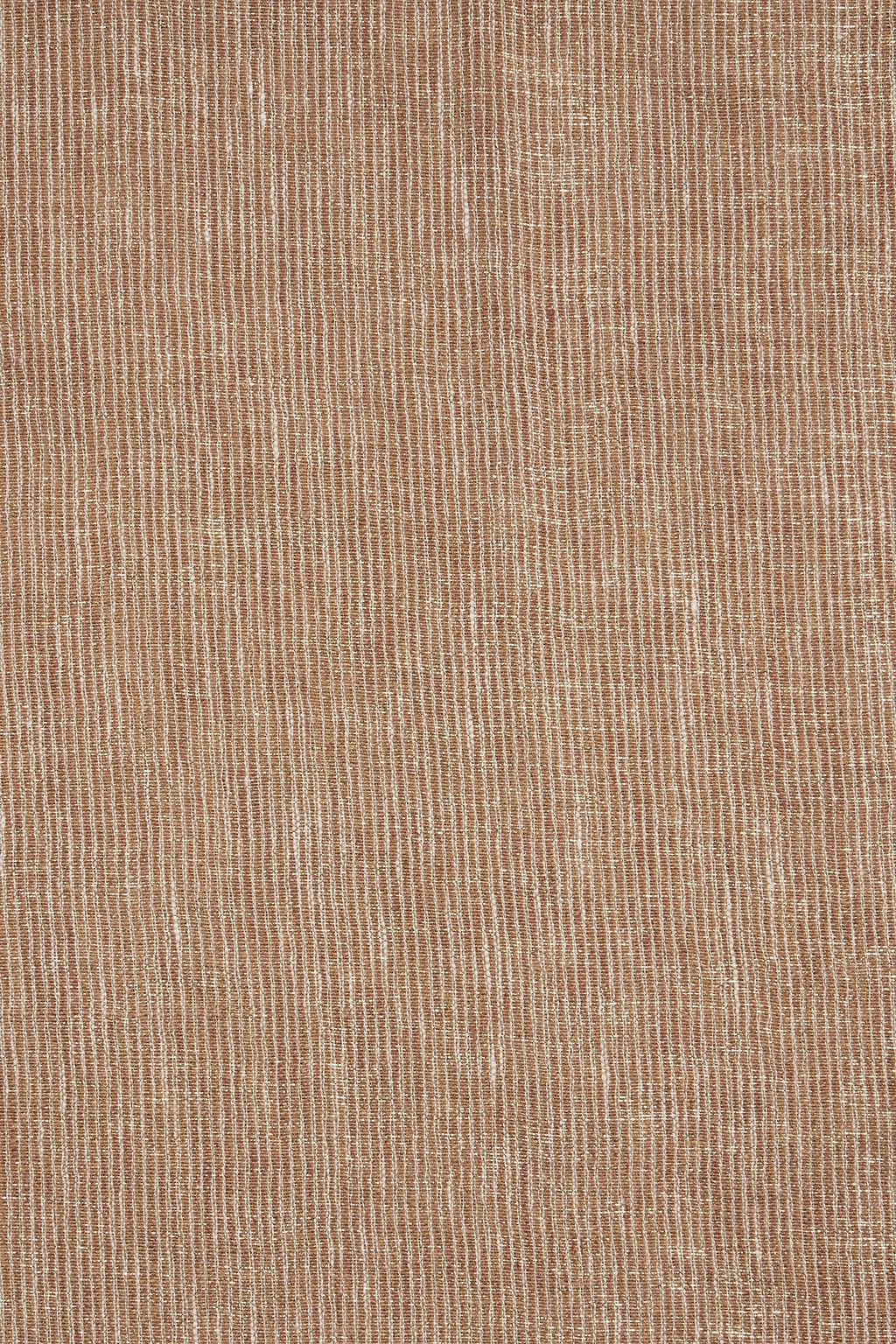 BRUNELLO CUCINELLI Metallic striped linen-blend scarf