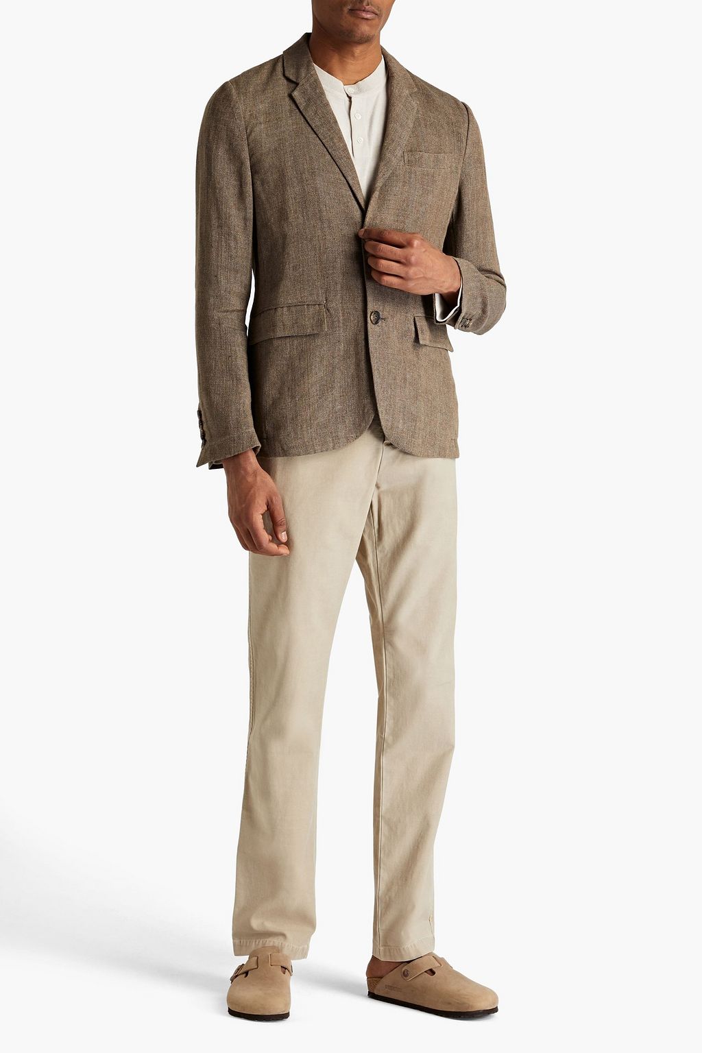 JAMES PERSE Delave linen-canvas blazer