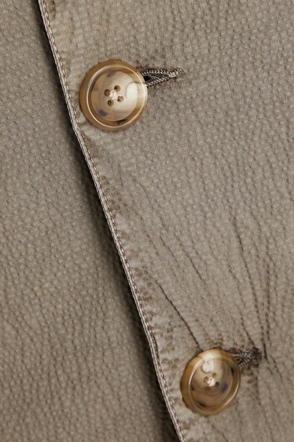 JAMES PERSE Blazer aus Seersucker aus einer Baumwollmischung