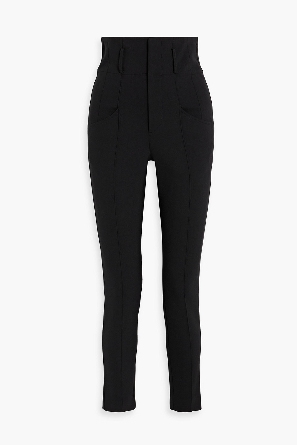 Isabel Marant Nadema Twill Slim-leg Pants In Blue