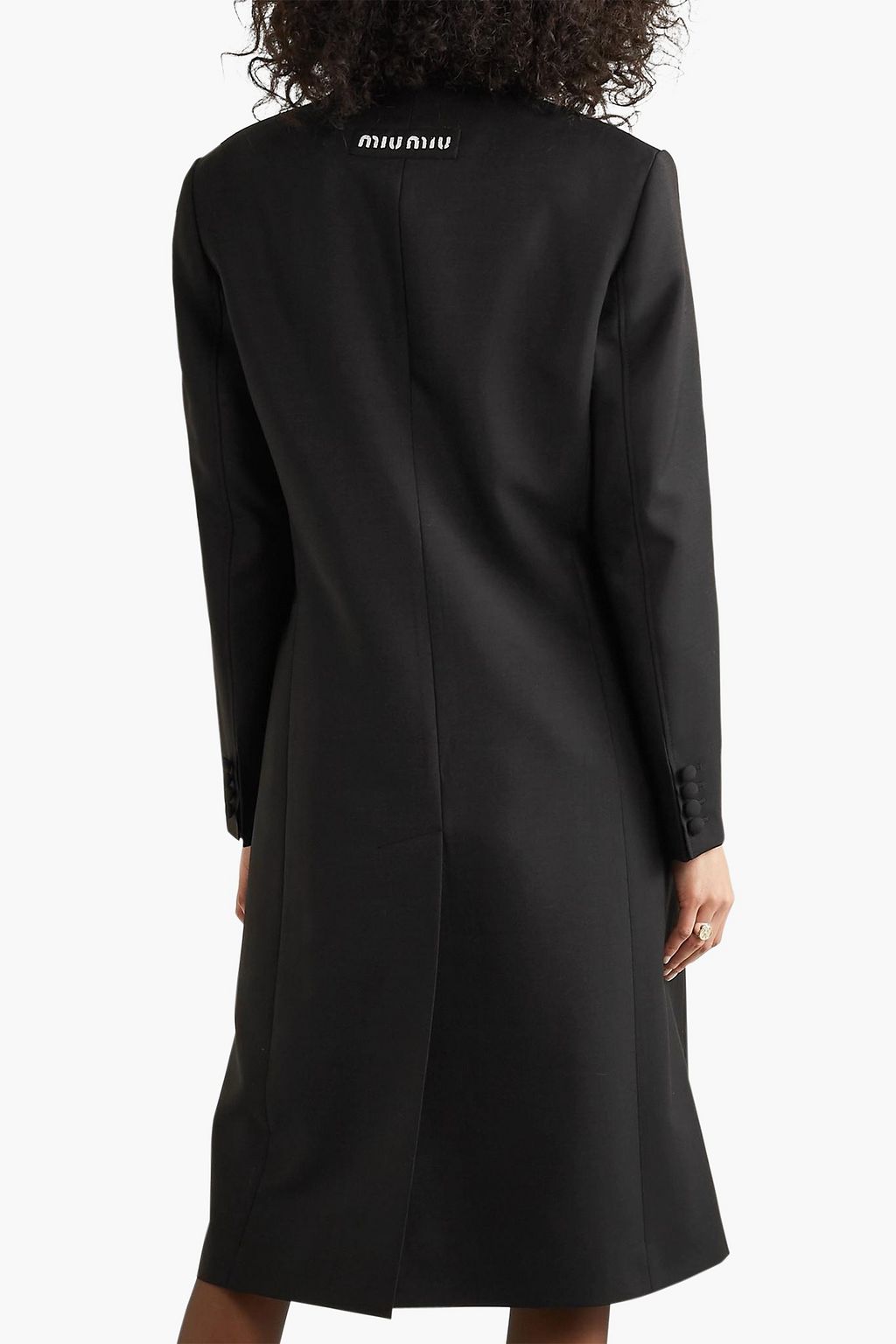 MIU MIU Mohair and wool-blend coat
