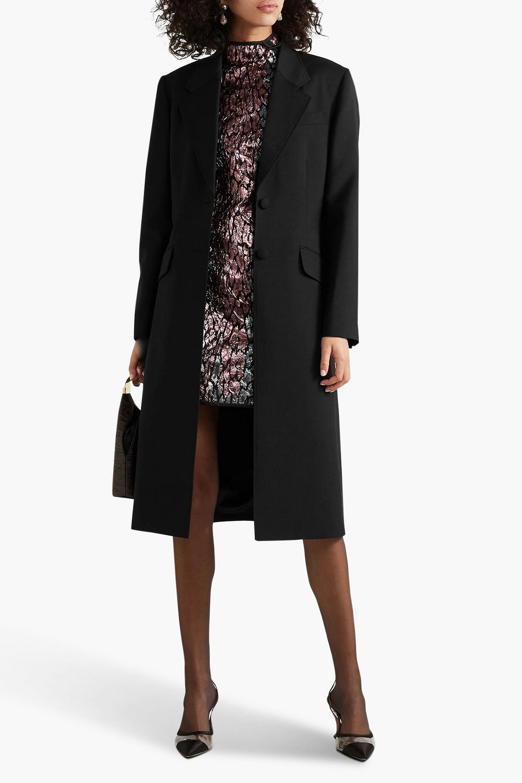 MIU MIU Mohair and wool-blend coat