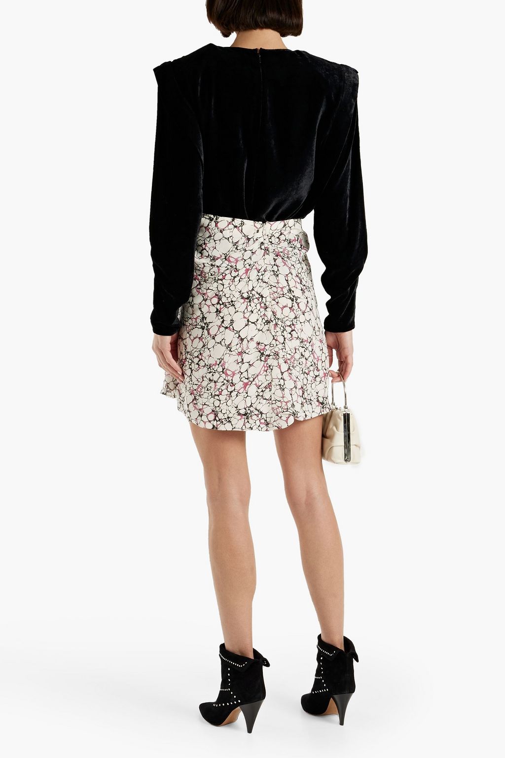ISABEL MARANT Gabazola velvet top