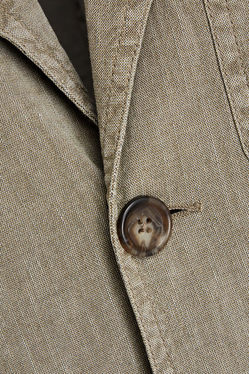 JAMES PERSE Cotton-blend canvas blazer