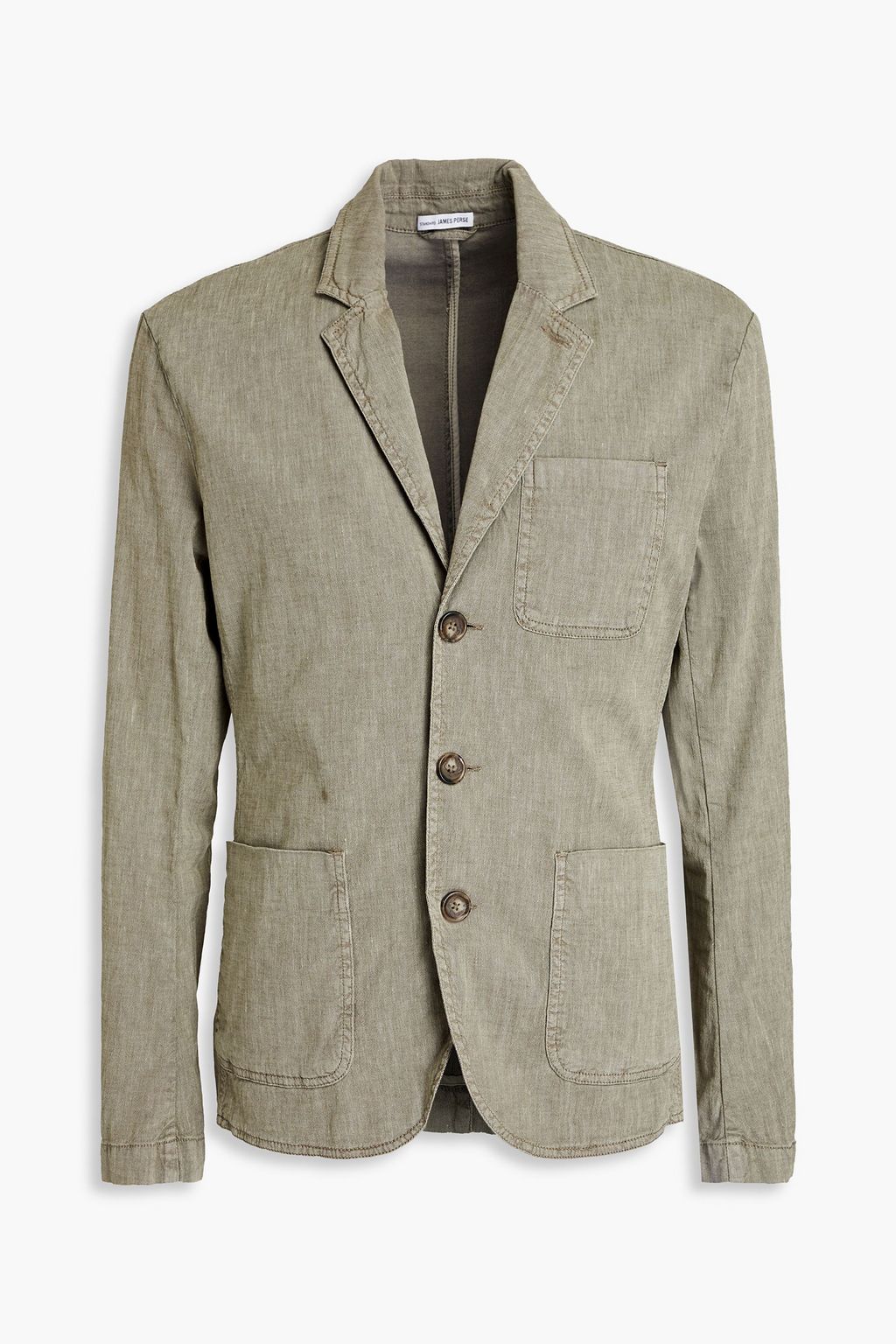 JAMES PERSE Cotton-blend canvas blazer | THE OUTNET