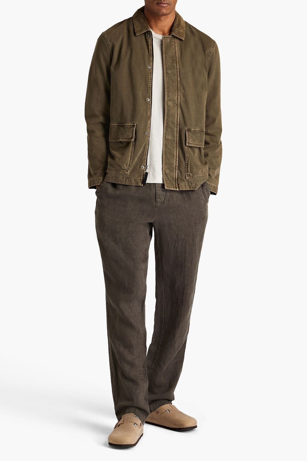JAMES PERSE Cotton-corduroy field jacket