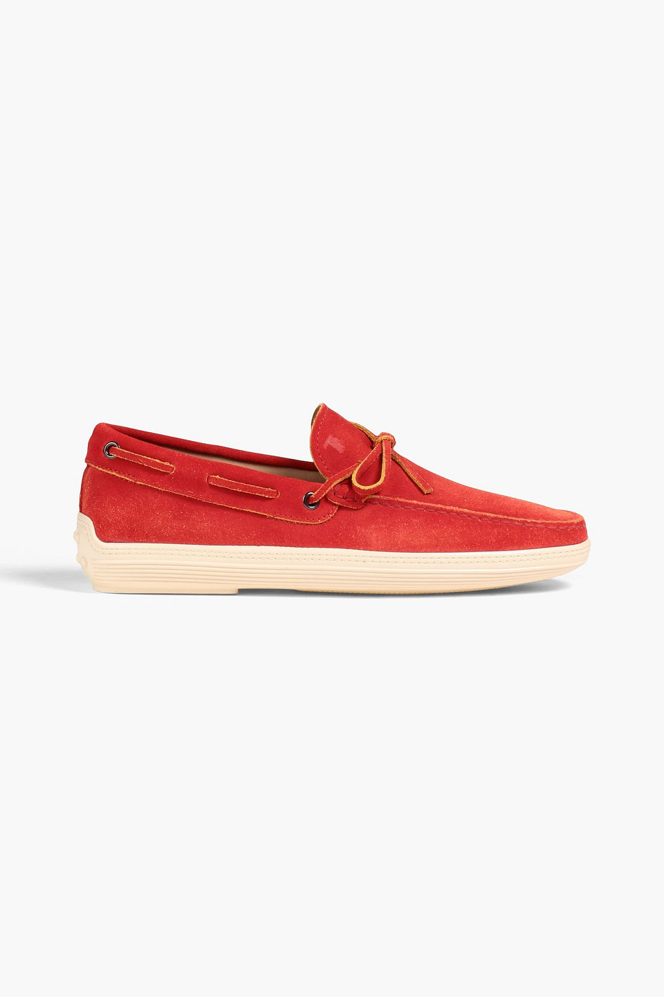 TOD'S BRUSHED SUEDE BOAT SHOES 3074457345634835163