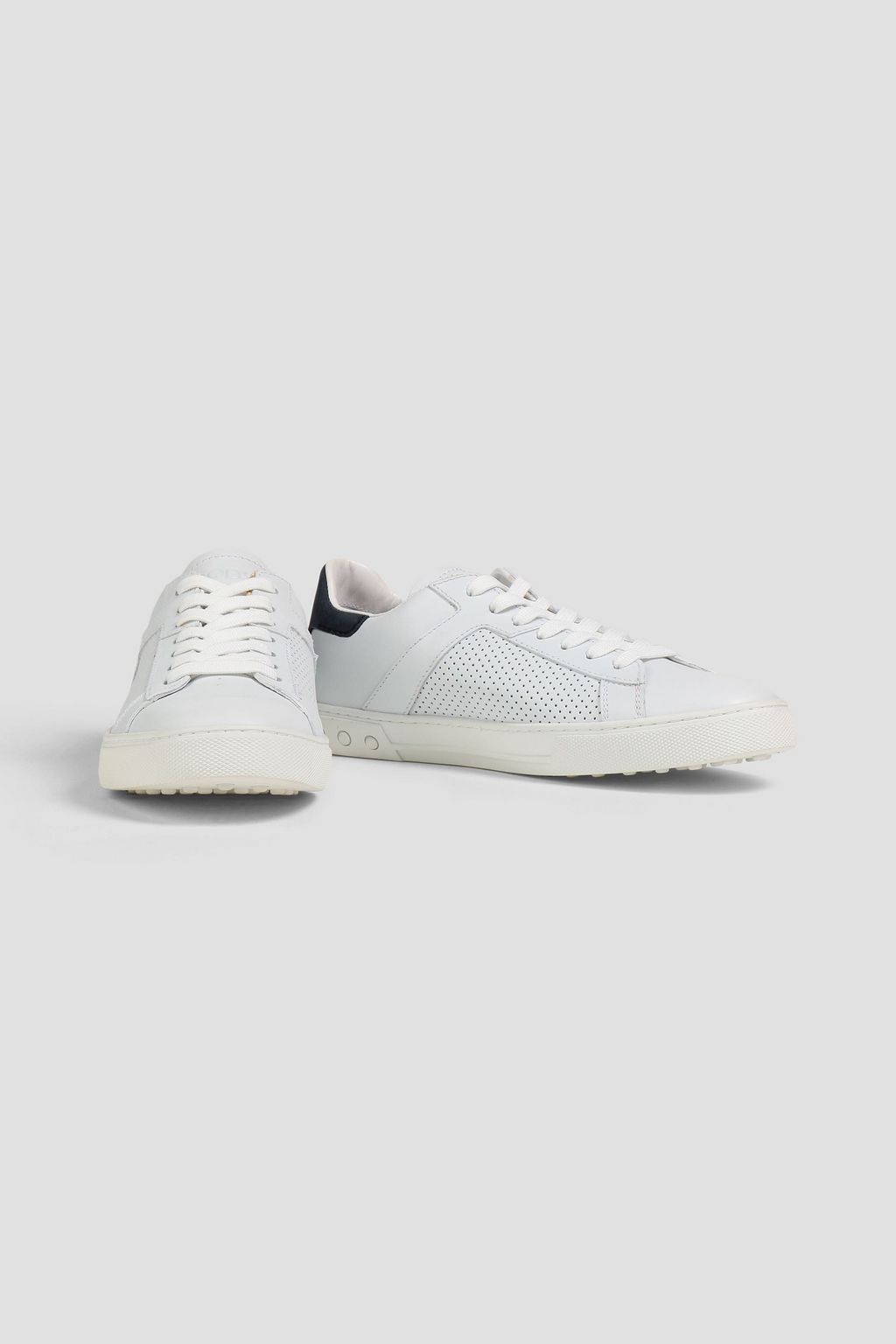 TOD'S Perforated leather sneakers