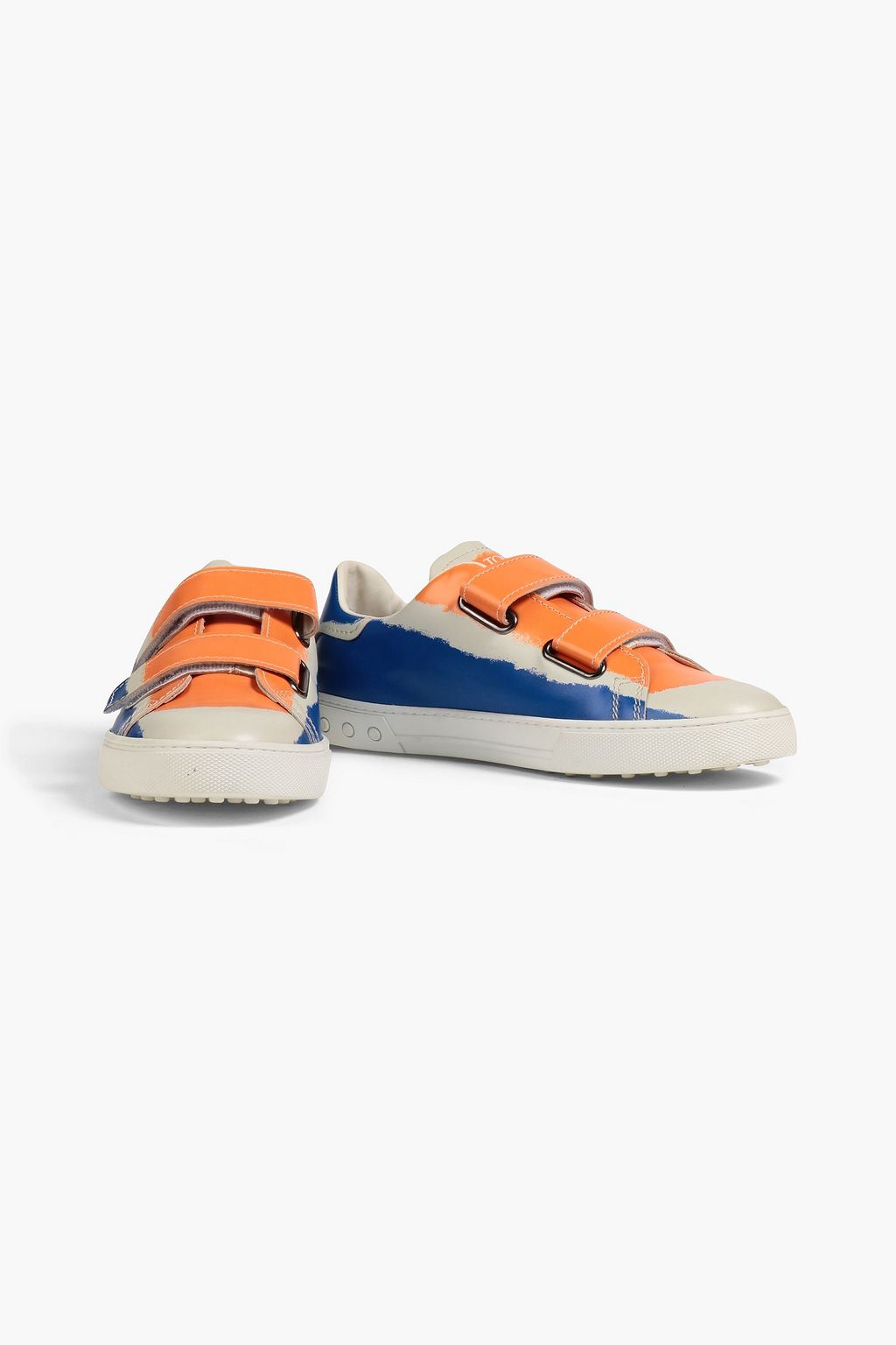 TOD'S Printed leather sneakers