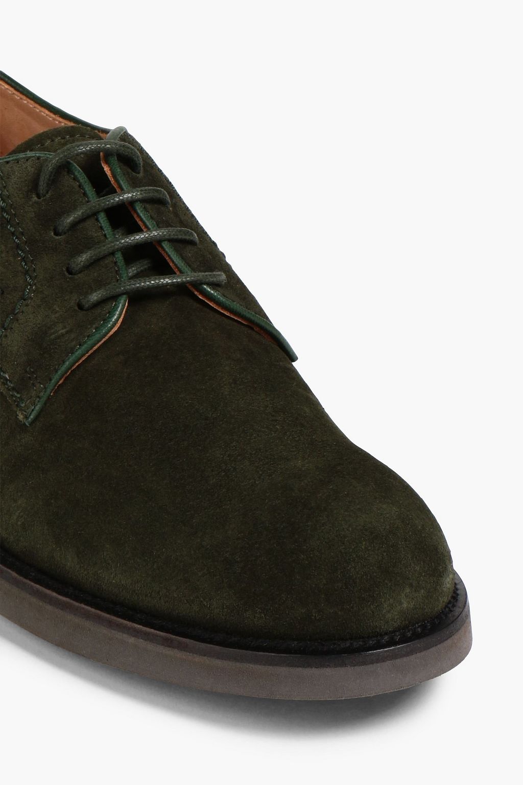 TOD'S Suede derby shoes