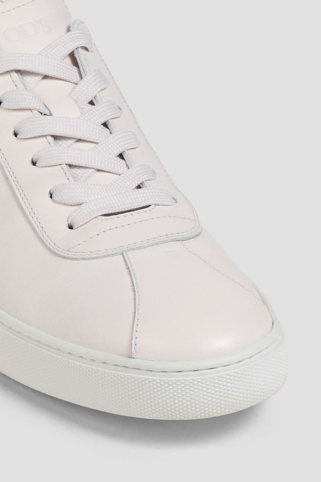 TOD'S Logo-appliquéd leather sneakers