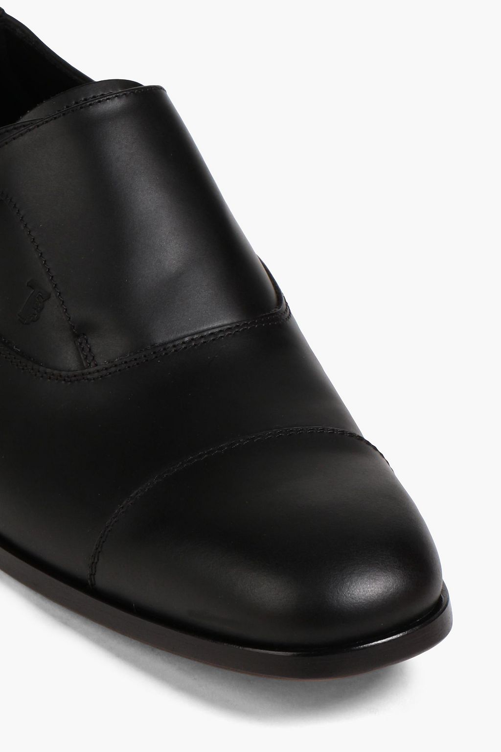 TOD'S Leather monk-strap shoes
