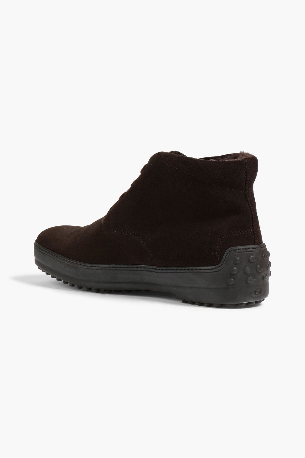TOD'S Suede desert boots