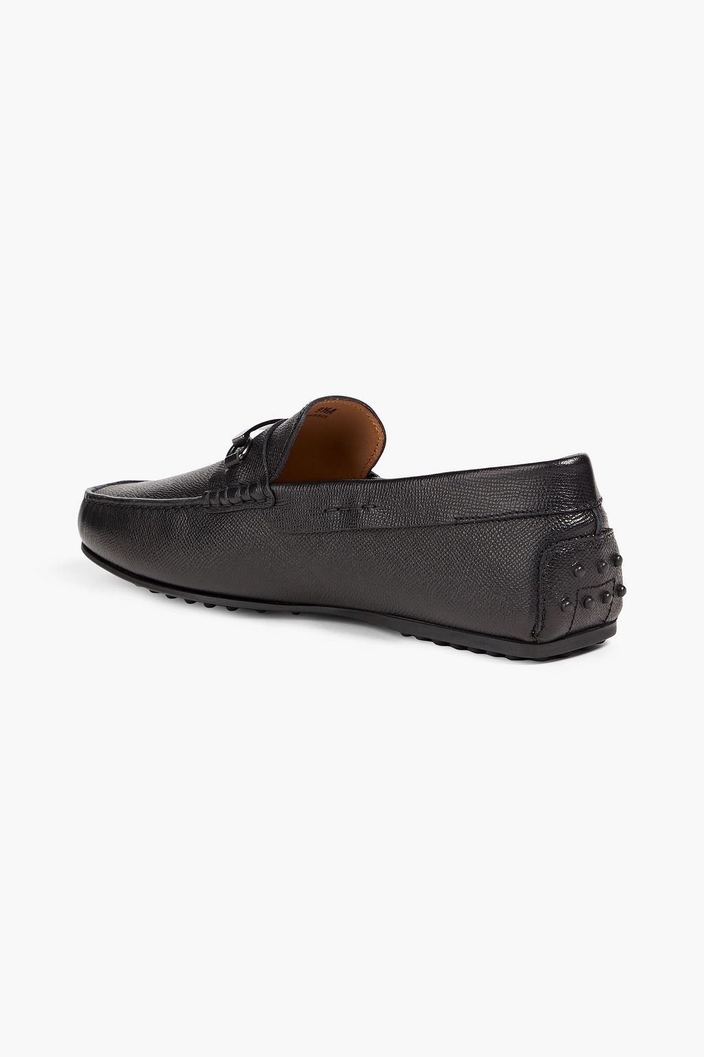 TOD'S Logo-appliquéd leather driving shoes