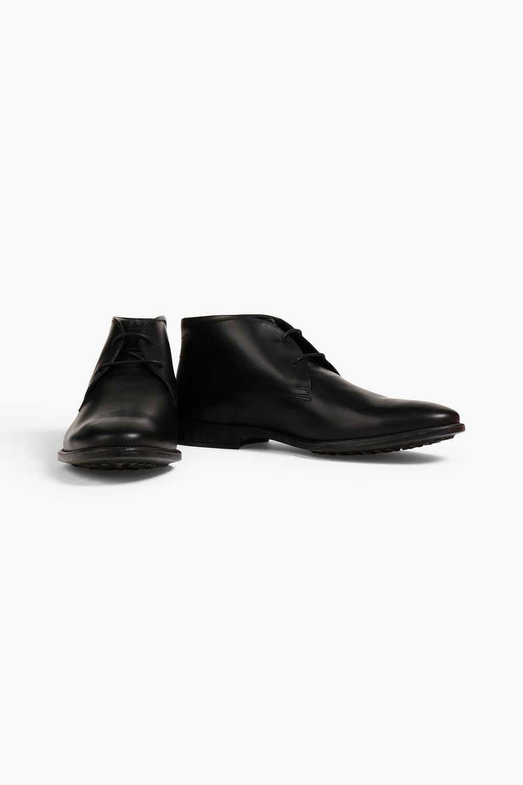 TOD'S Leather desert boots