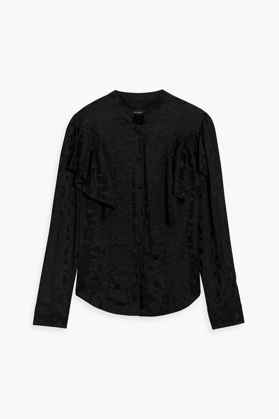 Isabel Marant Vapia Satin-jacquard Shirt