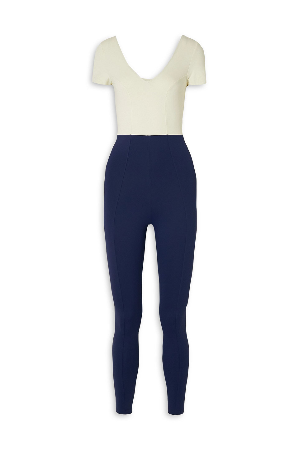 ERNEST LEOTY Oriane two-tone stretch bodysuit