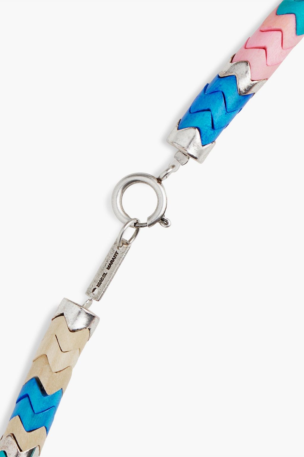 ISABEL MARANT Silver-tone beaded necklace