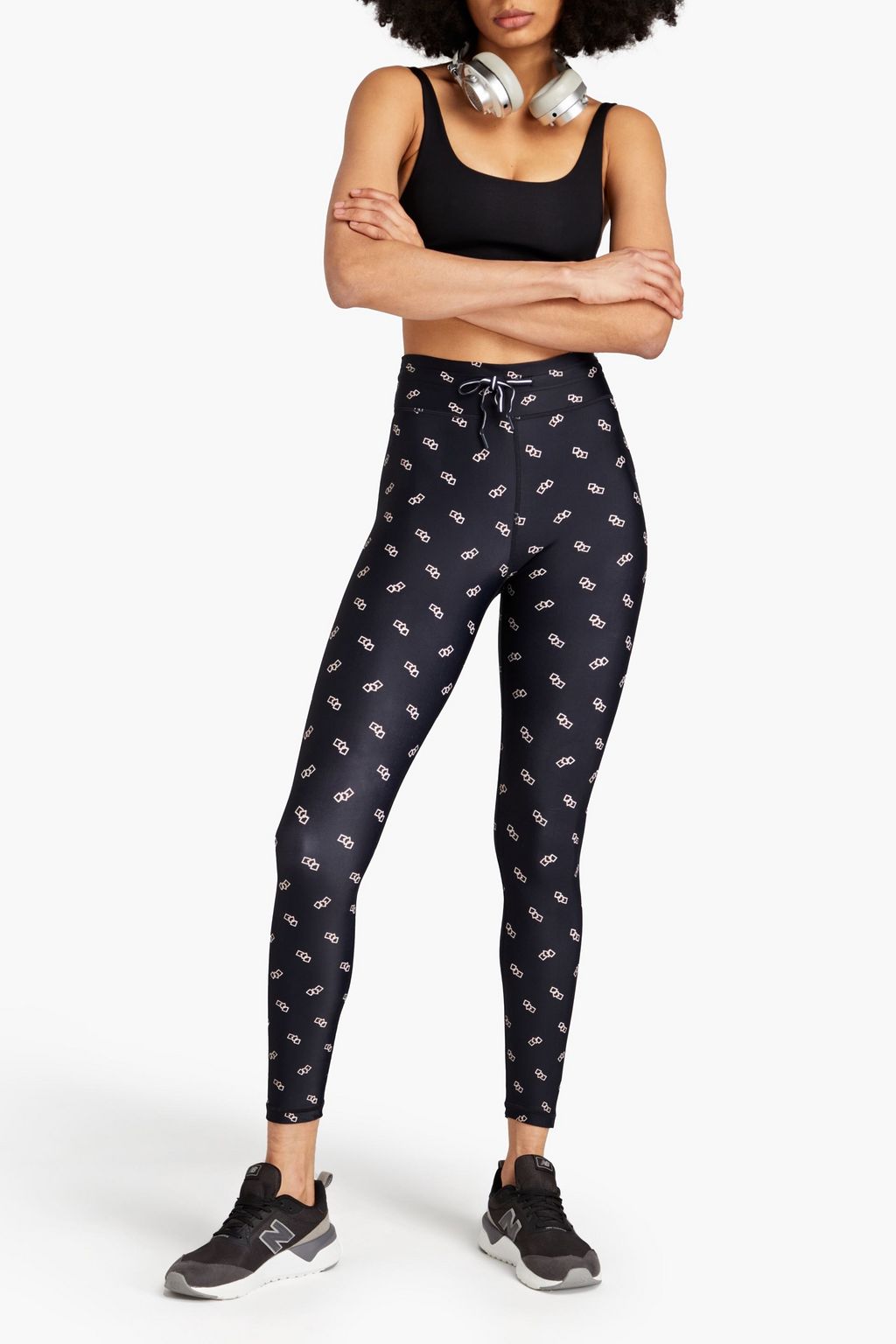 THE UPSIDE Printed stretch leggings