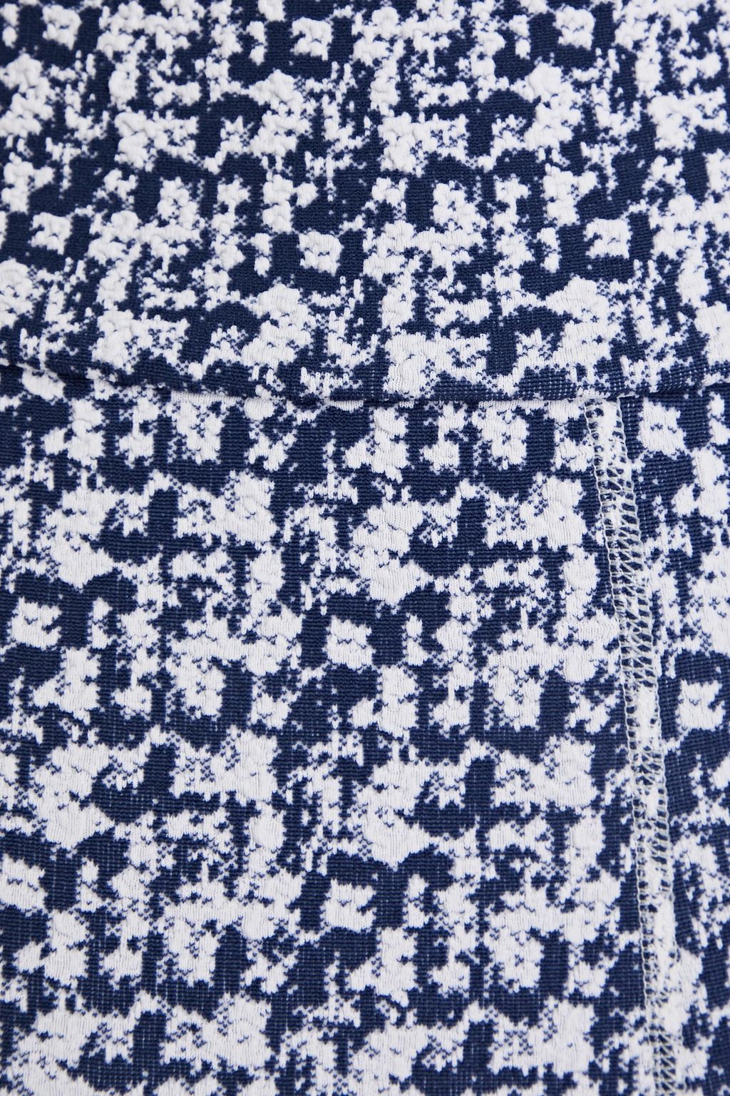 THE UPSIDE Oceania cropped stretch-jacquard flared leggings