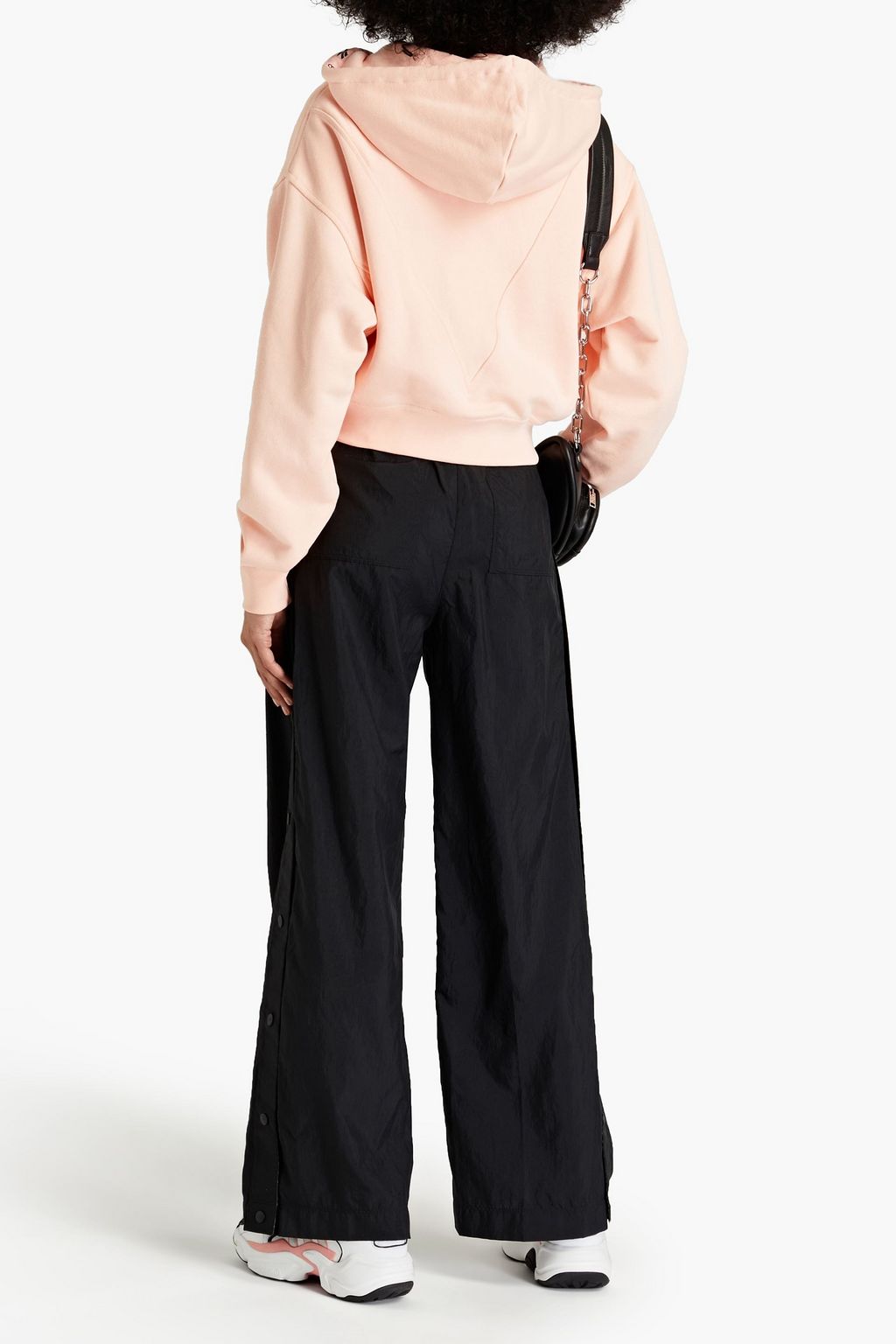 REEBOK X VICTORIA BECKHAM French cotton-terry zip-up hoodie