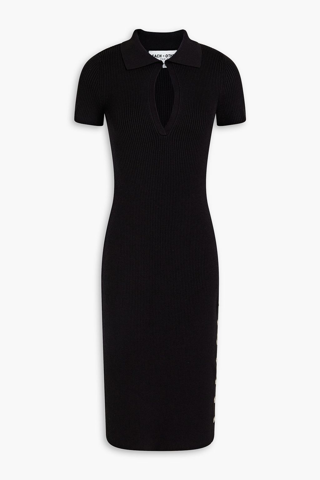 EACH X OTHER Ribbed-knit midi dress | Sale up to 70% off | THE OUTNET