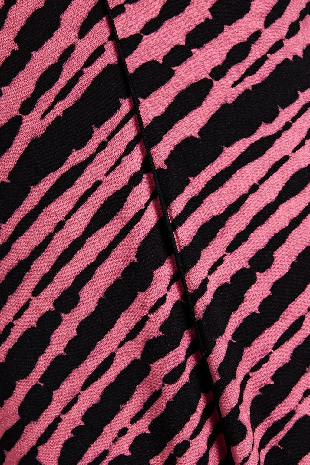 PROENZA SCHOULER Zebra-print stretch-jersey turtleneck midi dress