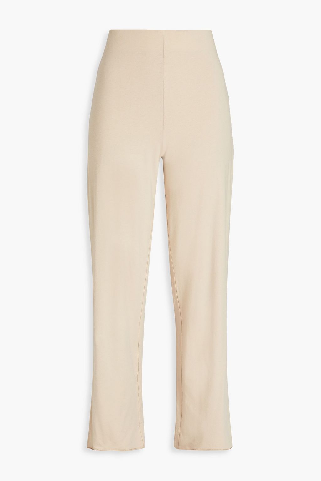 SKIN Athena reversible stretch Pima cotton jersey pajama pants